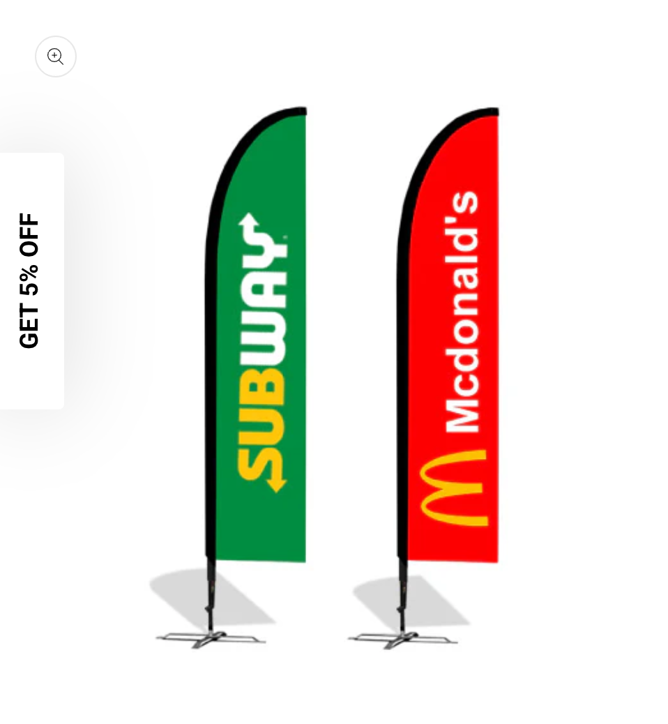 Feather Flags - advertising